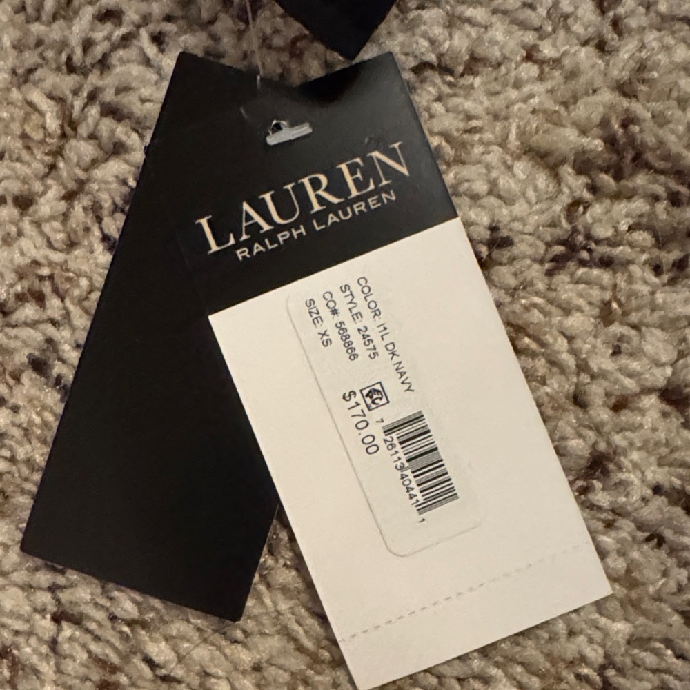 Ralph Lauren Black Quilted Utility Jacket - Picture 6 of 6